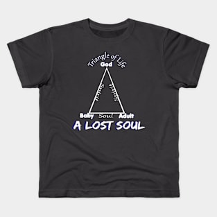 The Triangle of Life (Lost souls) Kids T-Shirt